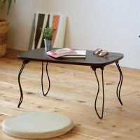 永井興産 ウッドテーブル DBR（ダークブラウン）幅600×奥行400×高さ315mm　NK-640　1台（直送品）