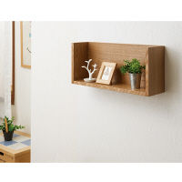 永井興産 ウォールシェルフ(コの字型45)  NA（ナチュラル）幅450×奥行120×高さ200mm　WAL-06　1台（直送品）