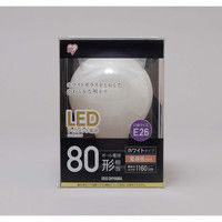 アイリスオーヤマ LEDフィラメント電球 ボール球 ホワイト 電球色80形相当（1160lm） LDG9L-G-FW（直送品）