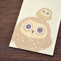 ササガワ のし袋 縁起もん 万型 梟 5-3888 1セット(1冊(3枚)×5)