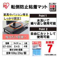 アイリスオーヤマ 転倒防止粘着マット ECT-5054 1枚