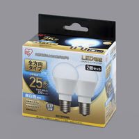 アイリスオーヤマ LED電球 E17 全方向タイプ 2P 昼白色 25形相当(230 LDA2N-G-E17/W-2T52P 1個