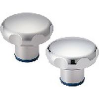 鍋屋バイテック ステンレスハンドノブ KEHS-40-M6-A4-HP-HD（直送品）