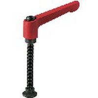 鍋屋バイテック クランプレバー LDM-6-50-SGB-SBP25-RD（直送品）