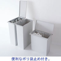 【まとめ買いセット】無印良品 フタが選べるダストボックス・大(30L/45L袋用) 1箱（4個入） 37494169