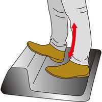 フェローズ 疲労軽減マット ストレッチDX 幅900×奥行き600×高さ90mm ブラック 8707101 1枚（直送品）