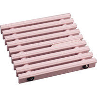 シマブン 排水ユニット樹脂グレーチング カラー浅型 非防水横引き HRCY-20L600-P（直送品）