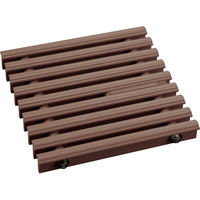 シマブン 排水ユニット樹脂グレーチング カラー浅型 防水横引き HRCZ-20L600-C（直送品）