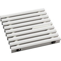 シマブン 排水ユニット樹脂グレーチング 深型 防水横引き HRFZ-15L1500-S（直送品）