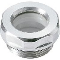 鍋屋バイテック オイルレベルウィンドウ QLGAL-18-G3/4-B（直送品）