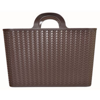 【荷物入れ】アミーゴ バケット ブラウン 1個 ヒマラヤ化学工業所