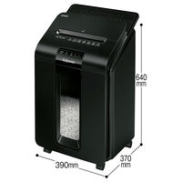 A4 オートフィード ミニクロスカットシュレッダー (23L/最大100枚セット) 100M 4629501 フェローズ