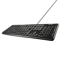 バッファロー ＵＳＢ接続　有線スタンダードキーボード　ロングケーブル　ブラック BSKBU100LBK 1台（直送品）