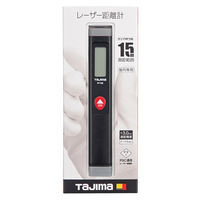 【レーザー距離計】TJMデザイン TAJIMA（タジマ） レーザー距離計 ブラック LKT-P15B 1台