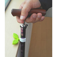 サンセイ 杖やすめ leaf(リーフ) レッド 4950484002396 1個 390011