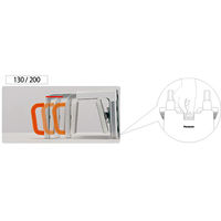 パナソニック エイジフリー 入浴グリップ [ユクリア] モカブラウン 200 PN-L12012BR 1個 451408