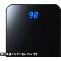 サンワサプライ モバイルバッテリー（デジタル電池残量表示・13000mAh） BTL-RDC10BKN2 1個（直送品）