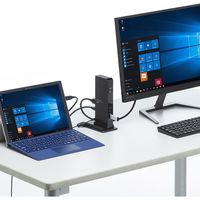 ドッキングステーション　Type-C×1　USB3.0×2　USB2.0×2　HDMI×2　RJ-45×1　USB-CVDK4　サンワサプライ　1個（直送品）