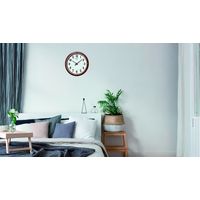 セイコータイムクリエーション 夜でも見える電波掛時計 KX240B 1個