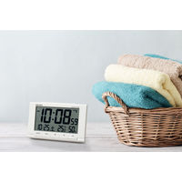 セイコータイムクリエーション 温湿度表示付き電波時計 SQ789W 1個