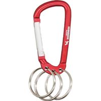 SCHNAUZER リング付カラビナ トリオ360 5色アソート RK-360（直送品）