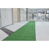 山崎産業 ロンステップマット（#12）R5グリーン F-1-12-R5G（直送品）