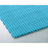 山崎産業 ハイテックマットDX（本駒）ブルー F-54-HK-BL　1箱（10枚入）（直送品）