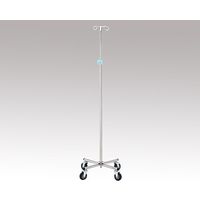 アズワン イルリガードル台(ダンパー付き) 4本脚・2本架(ショートフック) 0-5446-15 1台（直送品）