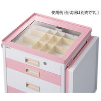 アズワン 救急カート[天板強化ガラス] NKKC-T 1台 8-8935-01（直送品）