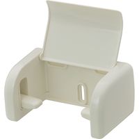 カクダイ ガオナ トイレットペーパーホルダー ワンタッチ交換 (樹脂製 アイボリー) GA-NC004 1個