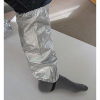 コンパル アルミ防水スパッツ 45cm 76386 1セット（直送品）