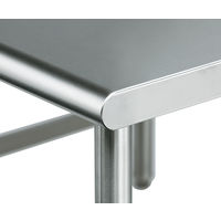 アズワン 作業台 片面式 1200×600×800mm 1260 1台 7-3427-01（直送品）