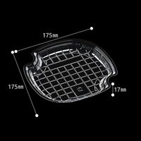 エフピコ 再生PET 総菜容器クリアパッケージ中皿 7R004580 1セット（150枚：50枚入×3袋）