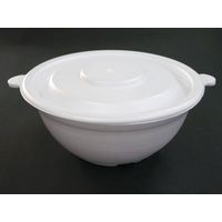 汁漏れしにくい丼容器　どんぶりＬセット　00323646 1包：300枚（50×6）（直送品）
