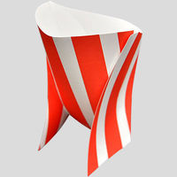 三和紙工 ワンタッチスナック容器 リバティ L アメリカンフラッグ 21200241 1包：2000枚（50×40）（直送品）