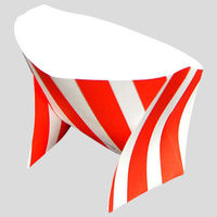 三和紙工 ワンタッチスナック容器 リバティ S アメリカンフラッグ 21200311 1包：2400枚（50×48）（直送品）