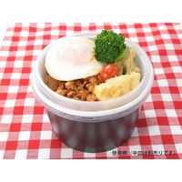 ケーピープラテック 紙製丼カップ KM140-850 本体 黒 54914 1包：600枚（50×12）（直送品）