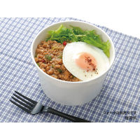 ケーピープラテック 紙製丼カップ KM140ー750 本体 白 54923 1セット(600枚:50枚×12袋)（直送品）