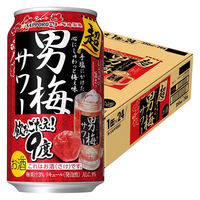 チューハイ サッポロ 超男梅サワー 缶 350ml 1ケース(24本)