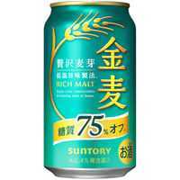 サントリー　金麦　糖質75%オフ　350ml　1箱（24缶入）