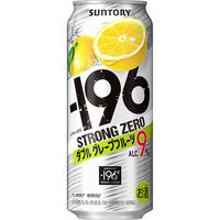 サントリー　-196℃　ストロングゼロ　＜グレープフルーツ＞　500ml×24缶