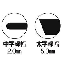 サクラクレパス ホワイトボードマーカーツイン 黒 WBK-T#49 1箱（10本入）