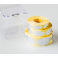 ヘッズ 無地マットシルバーロールシール-3 MSL-3RS 1セット(5000枚:500枚×10パック)