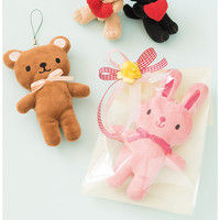 ヘッズ ポップアニマルストラップ付マスコットくま-1 PAK-ST1 1セット（30個：10個×3パック）（直送品）