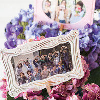 ヘッズ ペーパーフォトフレーム-2/ピンクドット PFF-C2 1セット（100枚：20枚×5パック）（直送品）