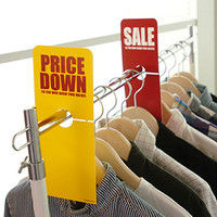 ヘッズ シンプルセールハンガーポップ-1 SS-HPW 1セット（10枚：10枚×1パック）（直送品）