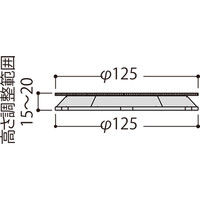 フクビ化学工業 屋外用プラ木レン HCマルチポスト S型 MPSTSH 1ケース(30個入)（直送品）
