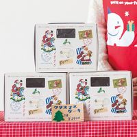 ヘッズ クリスマスアンティークサンタデコレーションBOX-6 XAQ-DE6 1セット（60枚：20枚×3パック）（直送品）