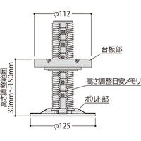 フクビ化学工業 屋外用プラ木レン マルチポストBC型 MPSTBC 1ケース(50個入)（直送品）