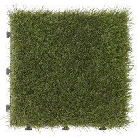 タカショー ふんわり人工芝 30×30 9枚セット BIP-D01/9S（直送品）